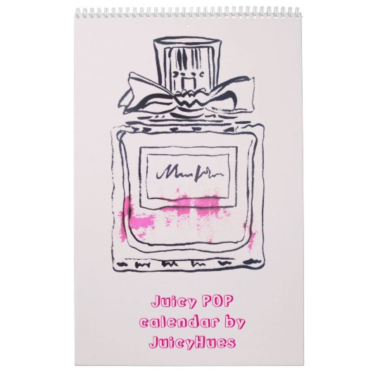 Juicy POP Pop Art Aquarellbilder Kalender (Titelbild)