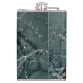 Juicy-positive Orange für Vitamin-Stimmung Flachmann (Rückseite)