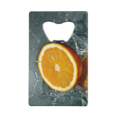 Juicy-positive Orange für Vitamin-Stimmung Geldbeutel Flaschenöffner (Rückseite)