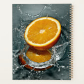 Juicy-positive Orange für Vitamin-Stimmung Planer (Rückseite)