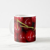 Juicy Red Cherries Kaffeetasse (Vorderseite Links)