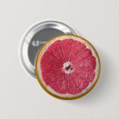 Juicy Red Grapefruit Button (Vorne & Hinten)