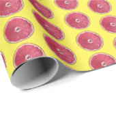 Juicy Red Grapefruit Geschenkpapier (Rolleneckpunkt)