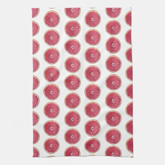 Juicy Red Grapefruit Handtuch (Vertikal)