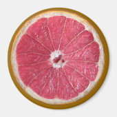 Juicy Red Grapefruit Magnet (Vorne)