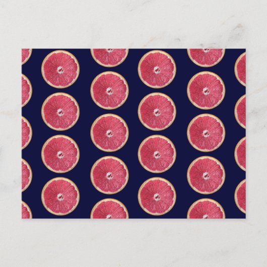Juicy Red Grapefruit Postkarte (Vorderseite)