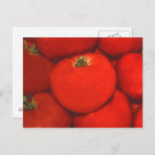 Juicy Red Homegrown Garden Tomaten Postkarte (Vorne/Hinten)