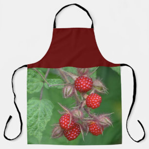 Juicy Red Raspberries Schürze