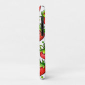 Juicy Red Strawberries Muster Case-Mate iPhone Hülle (Hinten/Links)