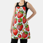 Juicy Red Strawberries Muster Schürze (InSitu)