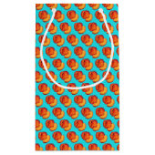 Juicy Ripe Summer Peach Georgia Pfirsiche Obst Kleine Geschenktüte (Rückseite)