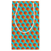 Juicy Ripe Summer Peach Georgia Pfirsiche Obst Kleine Geschenktüte (Vorderseite)