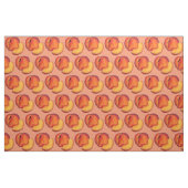 Juicy Ripe Summer Peach Pfirsiche Stone Frucht Stoff (Fat Quarter (45,7 x 55,9 cm))
