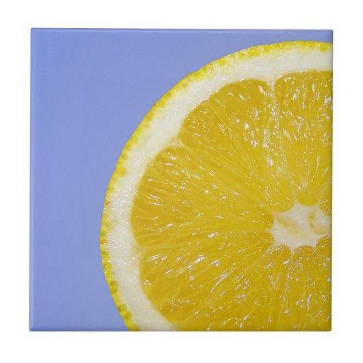 Juicy Slice von Lemon Fliese (Vorderseite)