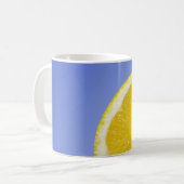 Juicy Slice von Lemon Kaffeetasse (Vorderseite Links)