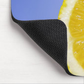 Juicy Slice von Lemon Mousepad (Ecke)