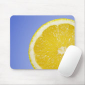 Juicy Slice von Lemon Mousepad (Mit Mouse)