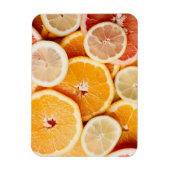 Juicy Sliced Citrus Fruits Magnet (Vertikal)