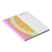 Juicy splash of orange notizblock (angewinkelt)