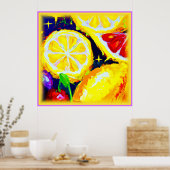 Juicy Sterne und Fruchtige Himmel. Jetzt kaufen Poster (Küche)