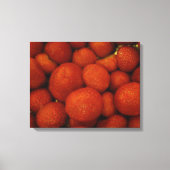 Juicy Strawberries Canvas Print Leinwanddruck (Vorderseite)