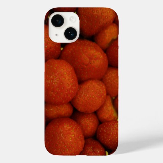Juicy Strawberries Case-Mate iPhone Hülle (Rückseite)