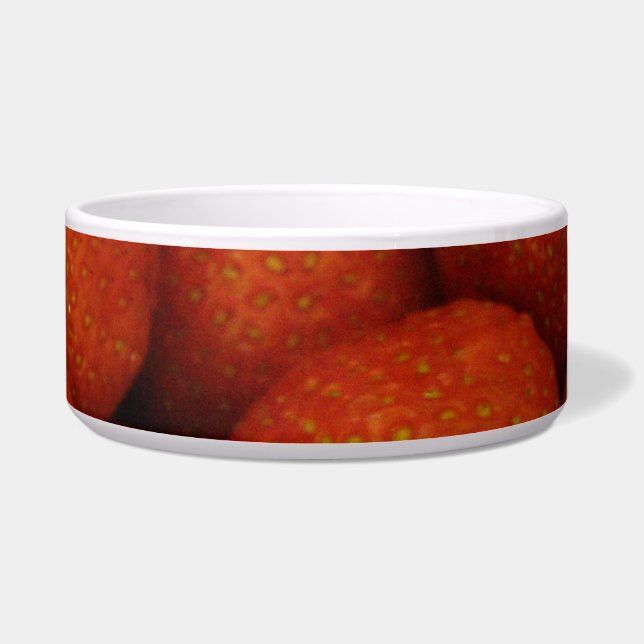 Juicy Strawberries Dog Bowl Napf (Rechts)