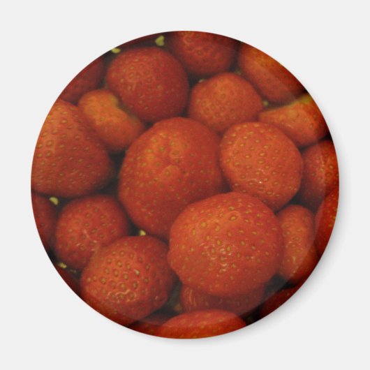 Juicy Strawberries Magnet (Vorne)