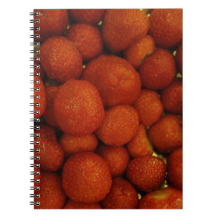 Juicy Strawberries Notebook Notizblock