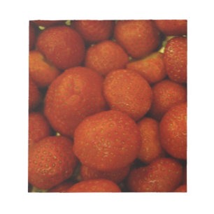 Juicy Strawberries Notepad Notizblock