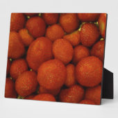 Juicy Strawberries Plaque Fotoplatte (Seite)