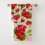 Juicy Strawberry Badhandtuch Set (Insitu)