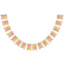 JUICY STRIPE Party Decke Banner Pennant Bunting