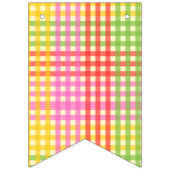 JUICY STRIPE Party Decke Banner Pennant Bunting (Dritte Fahne)