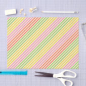 JUICY STRIPE Tissue Paper Seidenpapier (Handwerk)