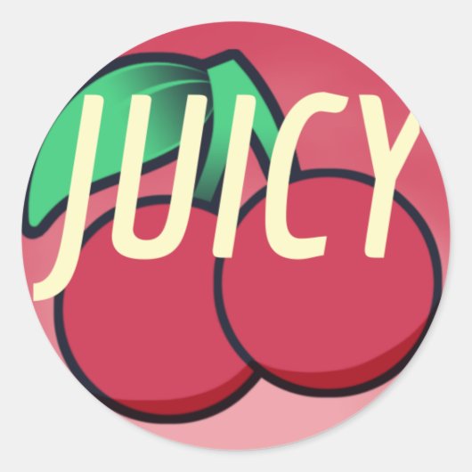 Juicy Verabreden Sticker (Vorderseite)