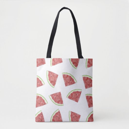 Juicy-Wassermelon-Muster Tasche (Vorderseite)