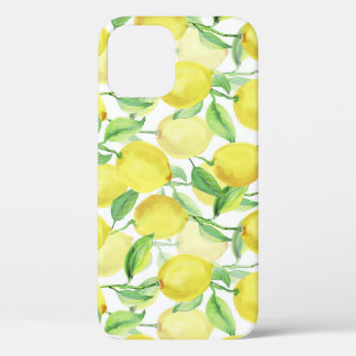 Juicy Watercolor: Lebendige Lemon-Malerei Case-Mate iPhone Hülle