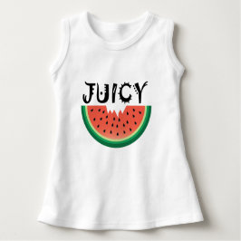 Juicy Watermelon - Baby Sleeveless Dress  Baby T-shirt
