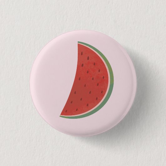 Juicy Watermelon Button (Vorderseite)