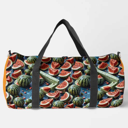 Juicy Watermelon Design 2 Duffle Bag (Vorderseite)