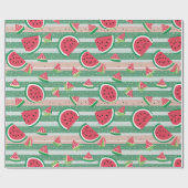 Juicy Watermelon Geschenkpapier (Flach)