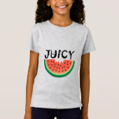 Juicy Watermelon - Girls' Fine Jersey T - Shirt (Vorderseite)