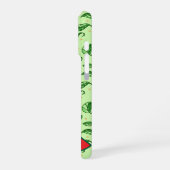 Juicy Watermelon & Leaf iPhone Hülle (Linke Seite)