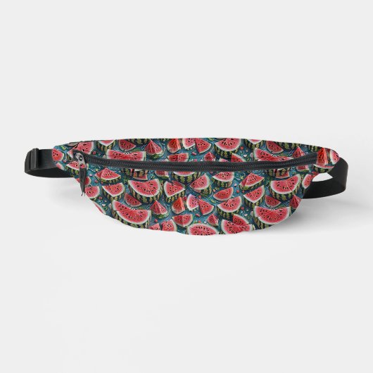 Juicy Watermelon Pattern Design 1 Bauchtasche (Vorderseite)