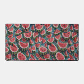 Juicy Watermelon Pattern Design 1 Schreibtischunterlage (Vorderseite)