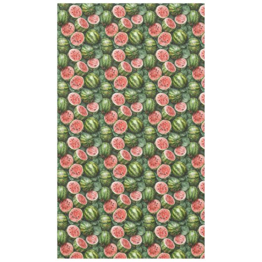 Juicy Watermelon Picnic Tablecloth Tischdecke (Vorderseite)
