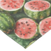 Juicy Watermelon Picnic Tablecloth Tischdecke (Schrägansicht)