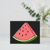 Juicy Watermelon Postkarte (Stehend Vorderseite)