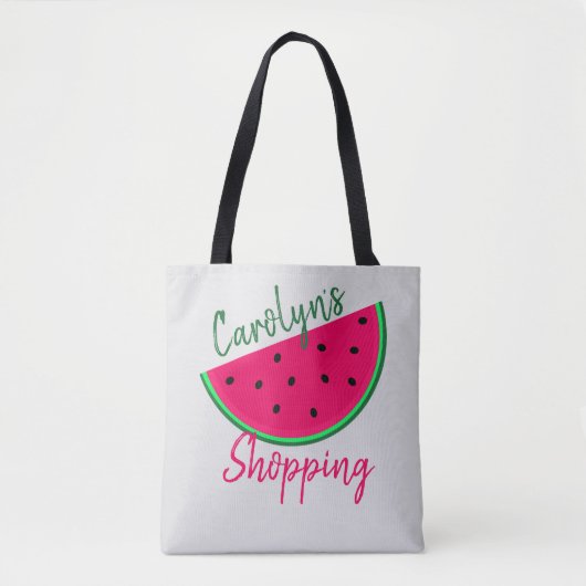 Juicy Watermelon, Shopping, Ihr Name Tasche (Vorderseite)